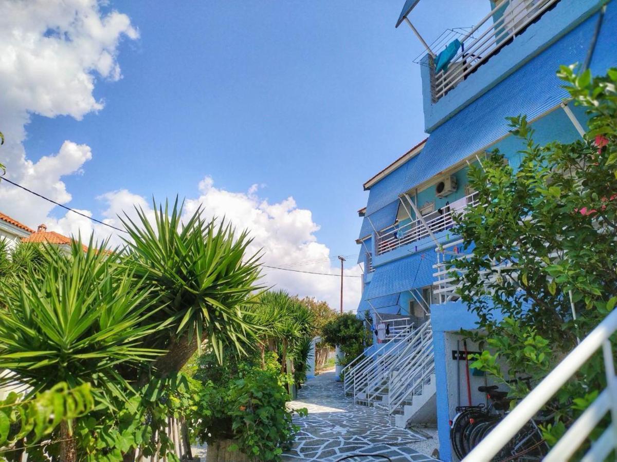 Capitan Nikos Lejlighedshotel Yerakini Eksteriør billede
